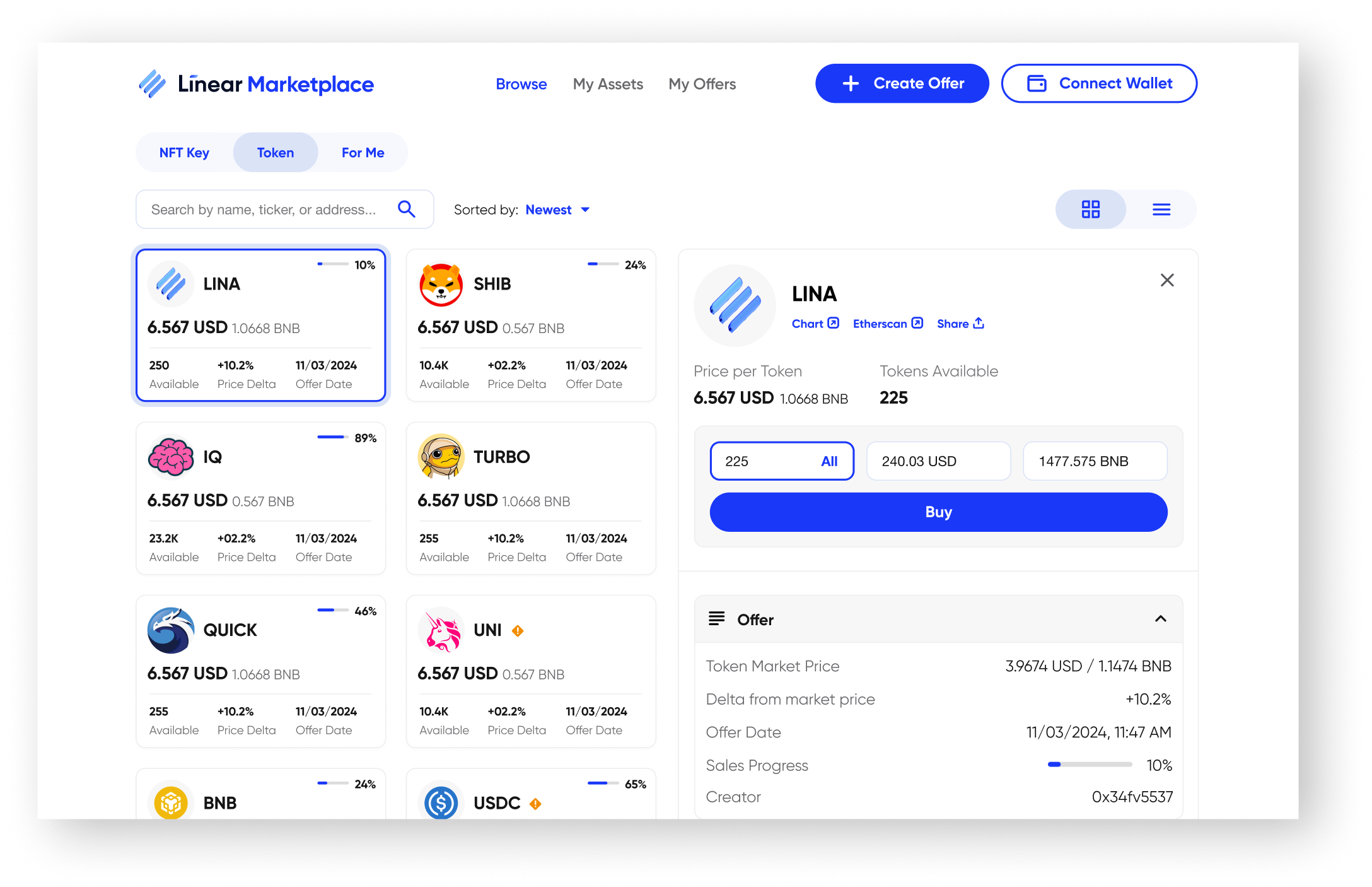 Linear Marketplace Design 2